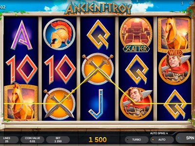 Игровой аппарат Ancient Troy — Endorphina