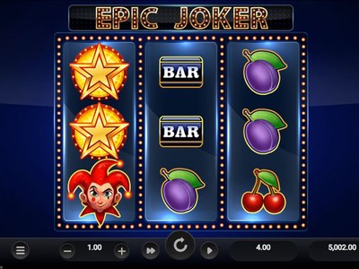 Игровой аппарат Epic Joker от Relax Gaming